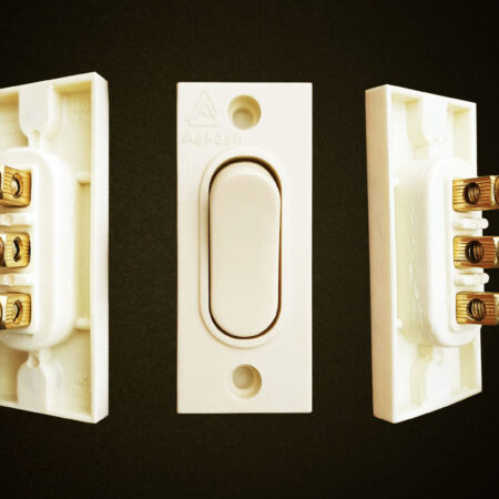 2 Way Switch 120gm Deluxe Aakash Cream 6A