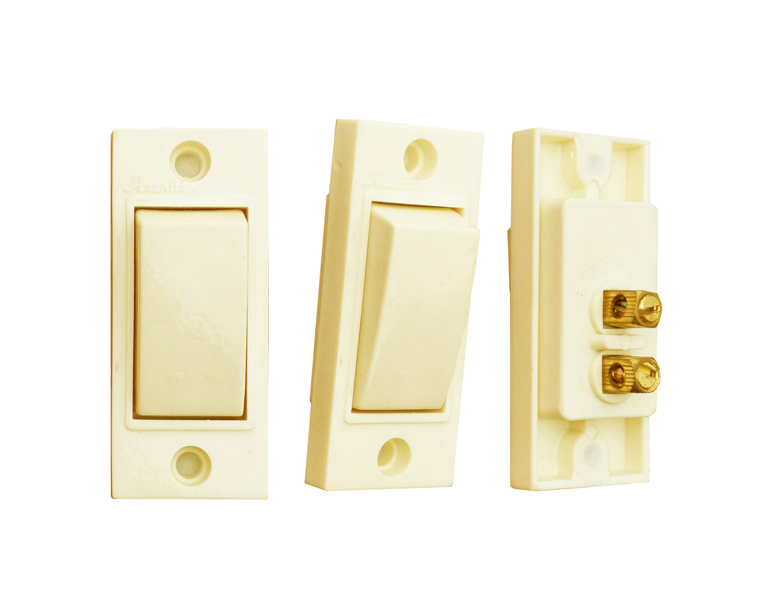 1-Way Switch Penta 120gm Aadhish (White/Cream) Pack Of 20