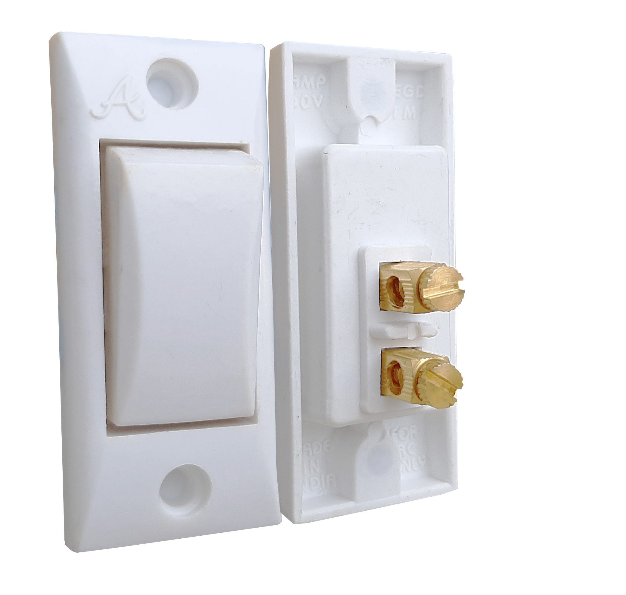 1-Way Switch Victor 120gm Aadhish White Pack Of 20